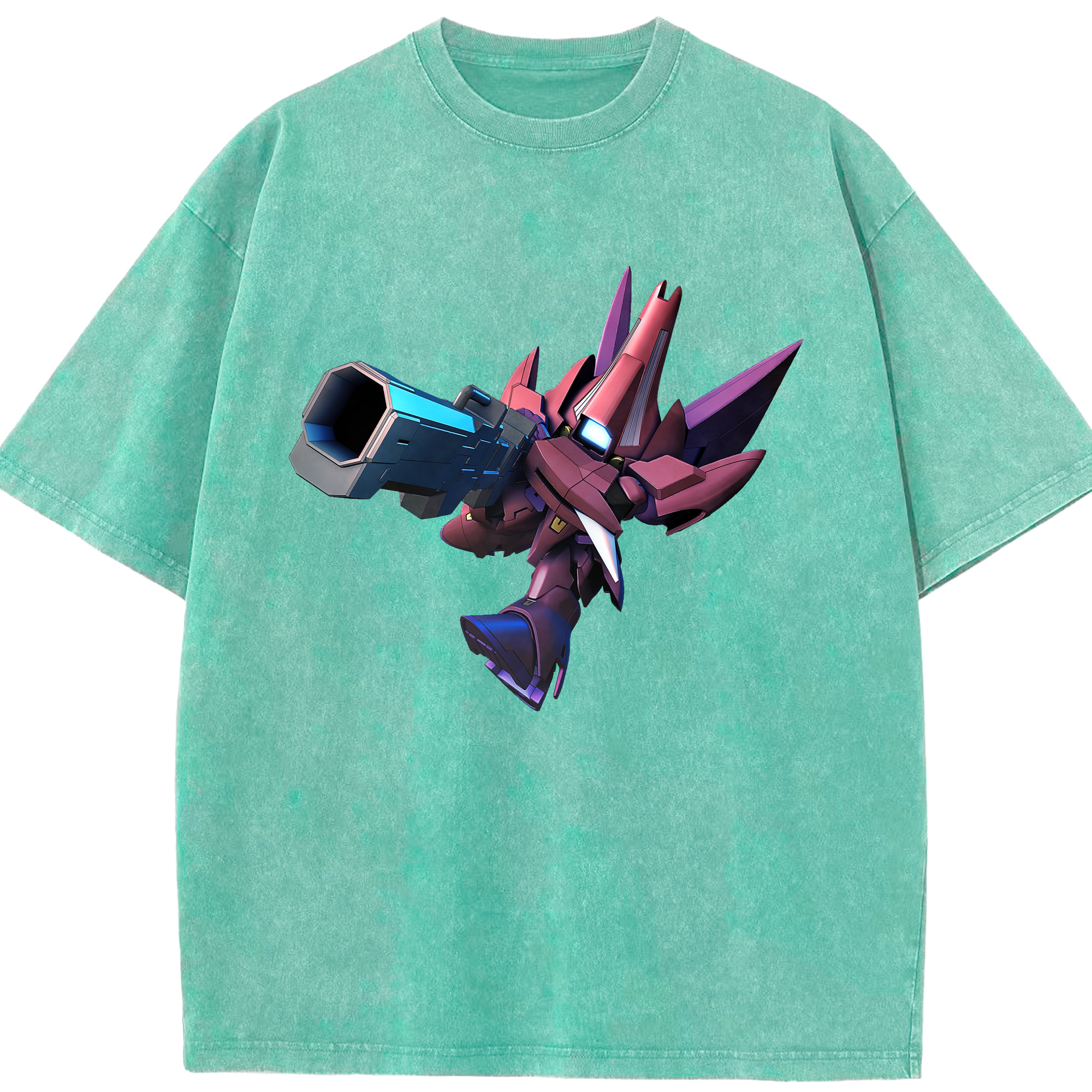 （画像用） 機動戦士ガンダム Mobile Suit Gundam 綿100% ヴィンテージ風 半袖Tシャツ（フロントプリント）